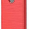 Накладка силиконовая для Xiaomi Redmi Note 6 Pro под карбон и сталь красная